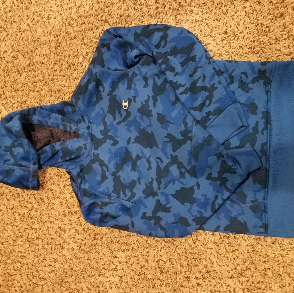 Boys camo hoodie